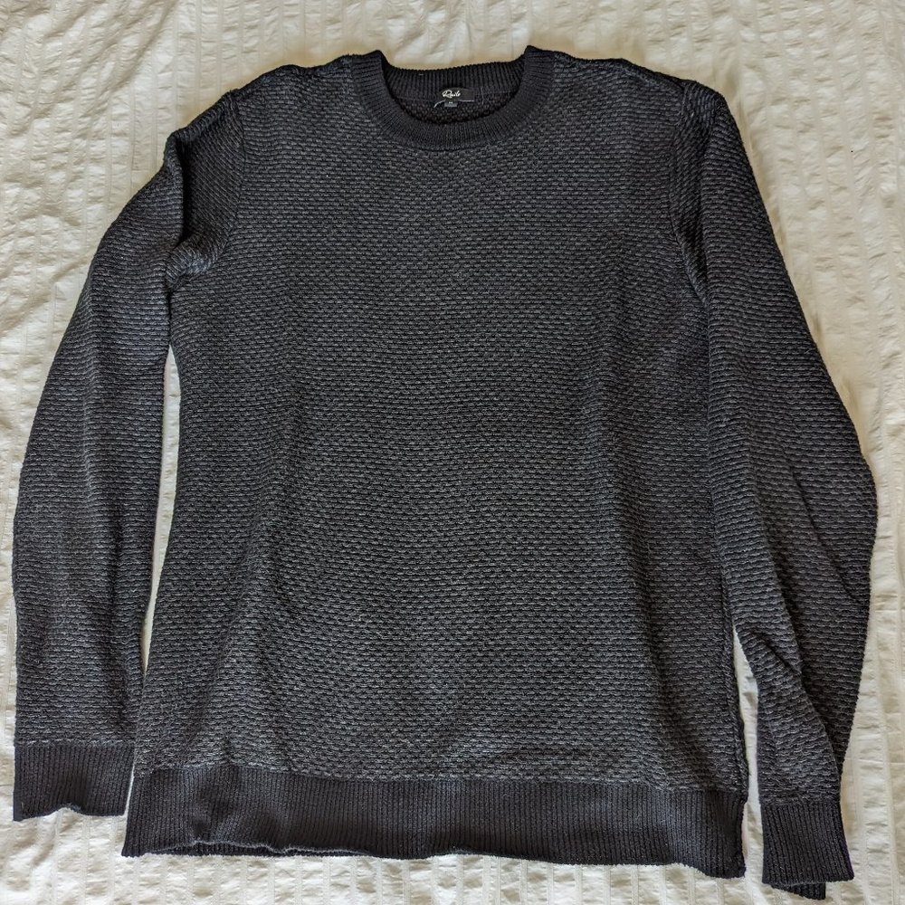 Rails Sweater Black Cotton
